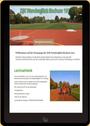 Webdesign kostenlos für Vereine 